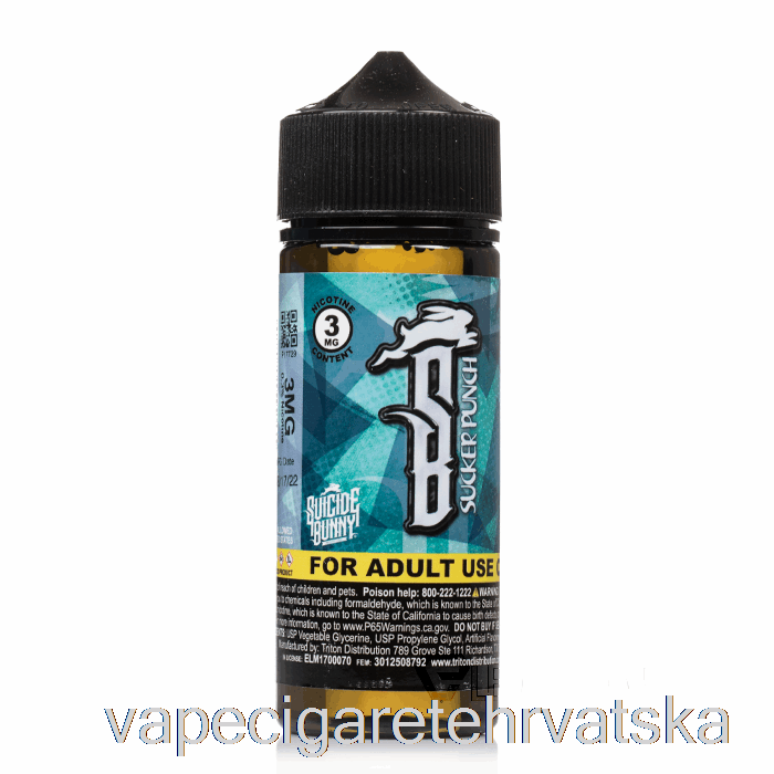 Vape Hrvatska Sucker Punch - Suicide Bunny - 120ml 6mg